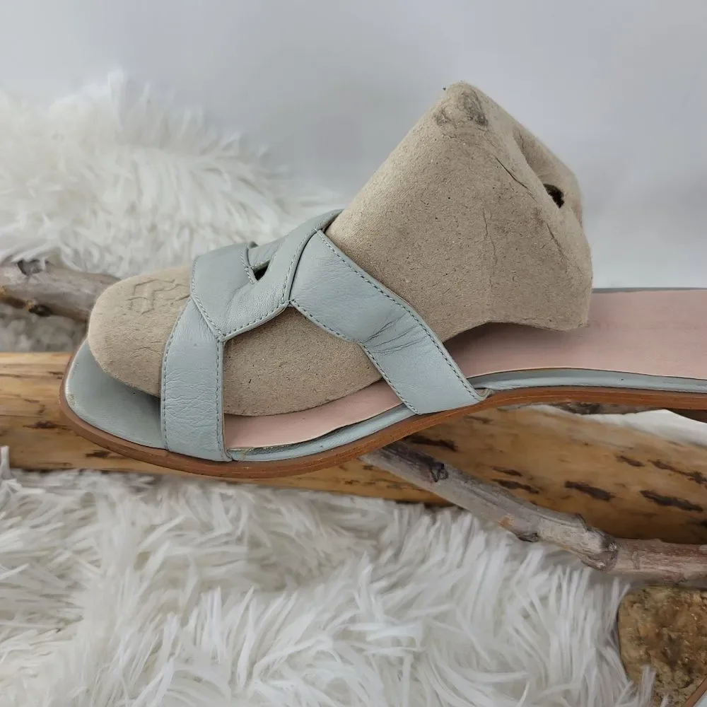 Avec les filles light blue-green slides